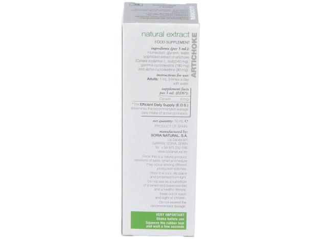 Alcachofa Extracto Natural Xxi 50 Ml