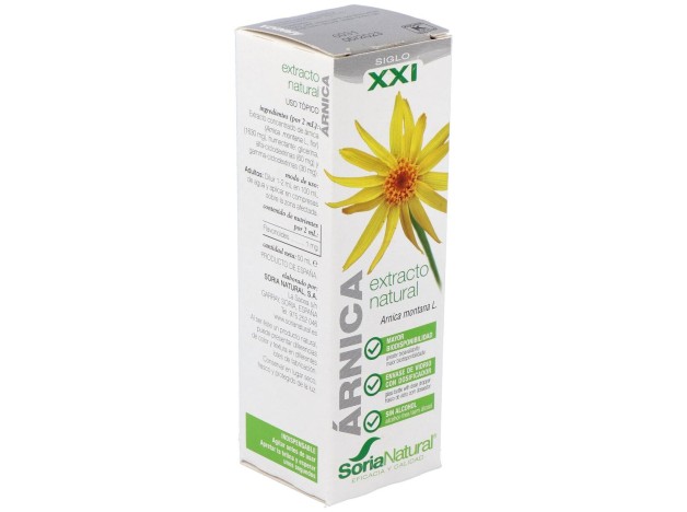 Extracto Arnica Xxi 50 Ml Soria Natural