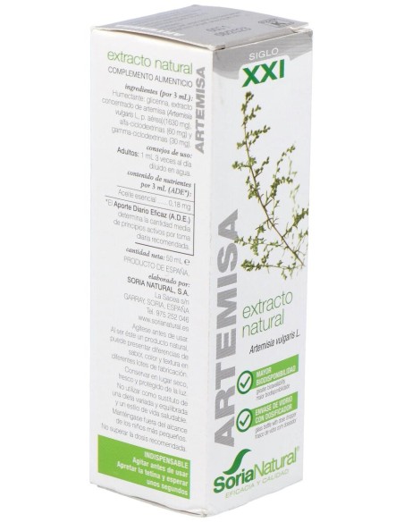Ext. Artemisa Xxi 50Ml. S/Al