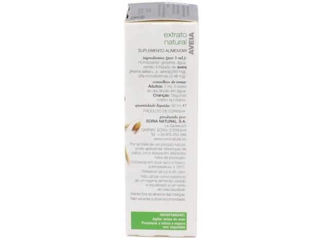 Soria Natural Ext. Avena Glicerinado Xxl 50Ml