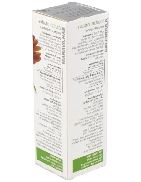 Ext. Calendula Xxi 50Ml. S/Al