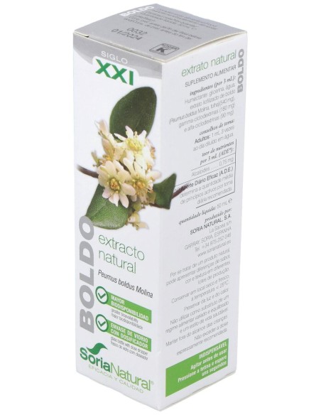 Soria Complemento Extracto Boldo Xxi 50Ml