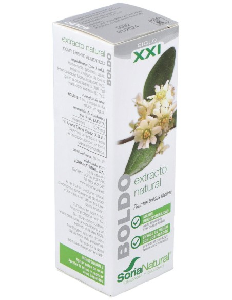 Soria Complemento Extracto Boldo Xxi 50Ml