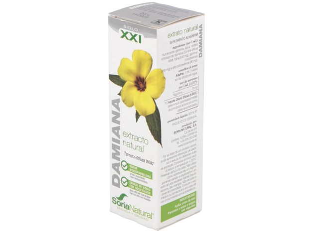 Extracto Damiana Xxi 50 Ml Soria Natural