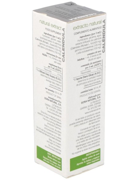 Ext. Calendula Xxi 50Ml. S/Al
