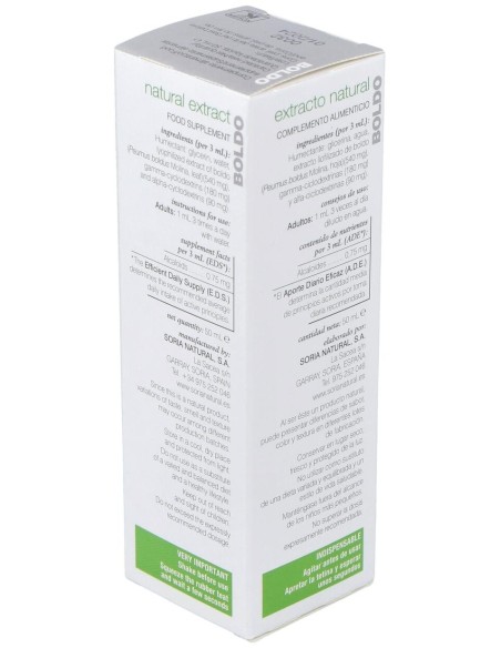 Soria Complemento Extracto Boldo Xxi 50Ml