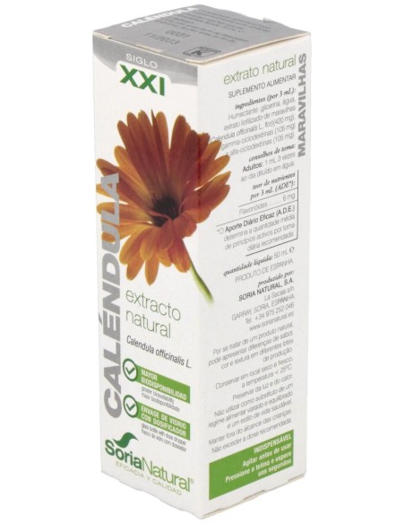 Ext. Calendula Xxi 50Ml. S/Al