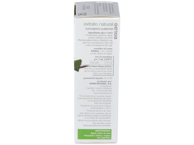 Soria Complemento Extracto Boldo Xxi 50Ml
