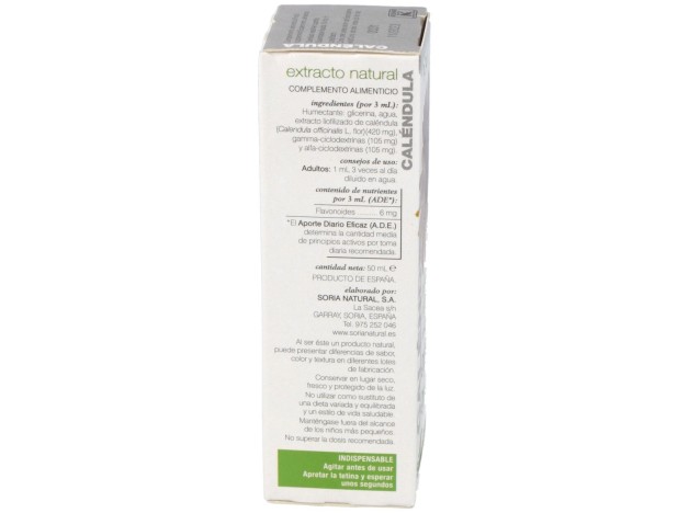 Ext. Calendula Xxi 50Ml. S/Al