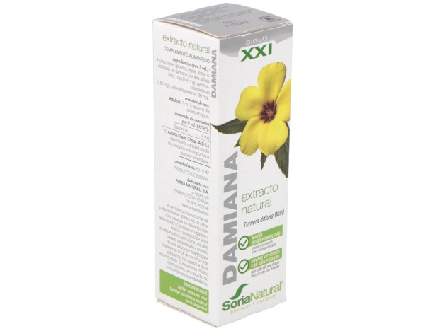 Extracto Damiana Xxi 50 Ml Soria Natural