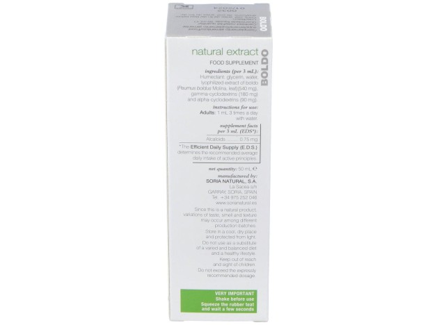 Soria Complemento Extracto Boldo Xxi 50Ml