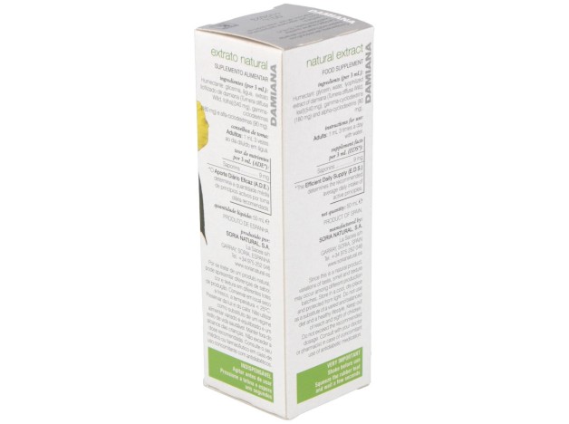 Extracto Damiana Xxi 50 Ml Soria Natural