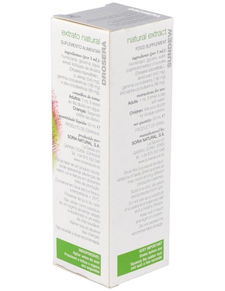 Soria Natural Drosera Extracto 50Ml