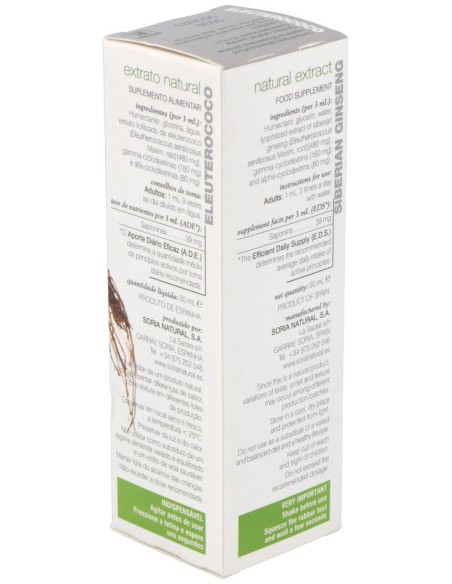 Soria Natural Eleuterococo Extracto 50Ml
