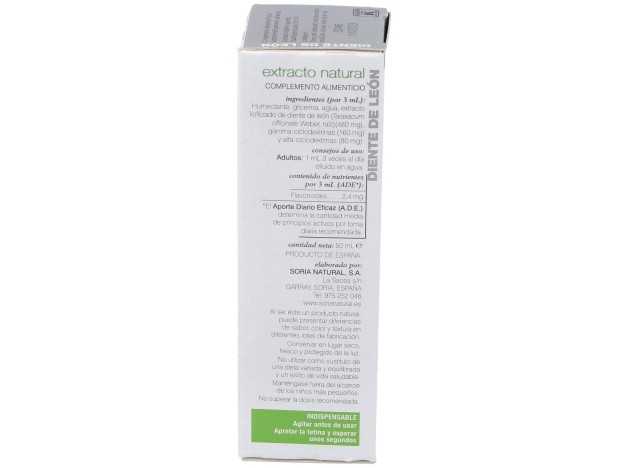 Diente De León Extracto Natural 50Ml