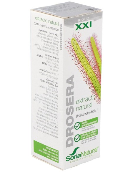 Soria Natural Drosera Extracto 50Ml
