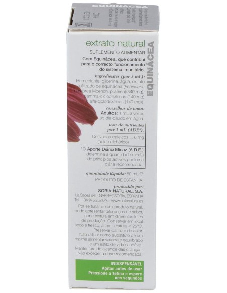 Soria Natural Equinácea Extracto 50Ml