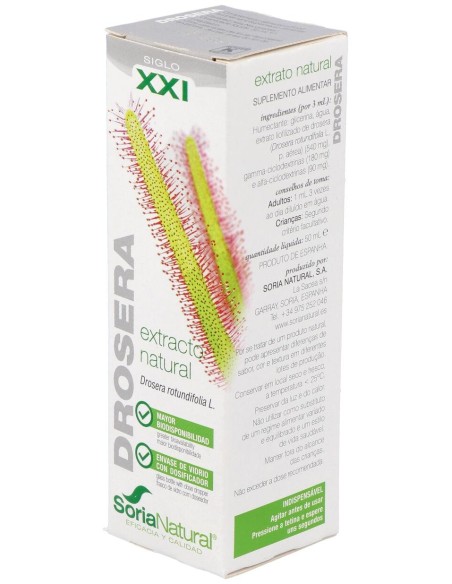 Soria Natural Drosera Extracto 50Ml
