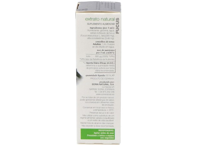 Soria Natural Ext. Fucus Xxl 50Ml