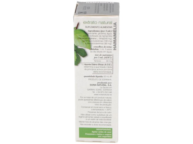 Soria Natural Hamamelis Extracto 50Ml