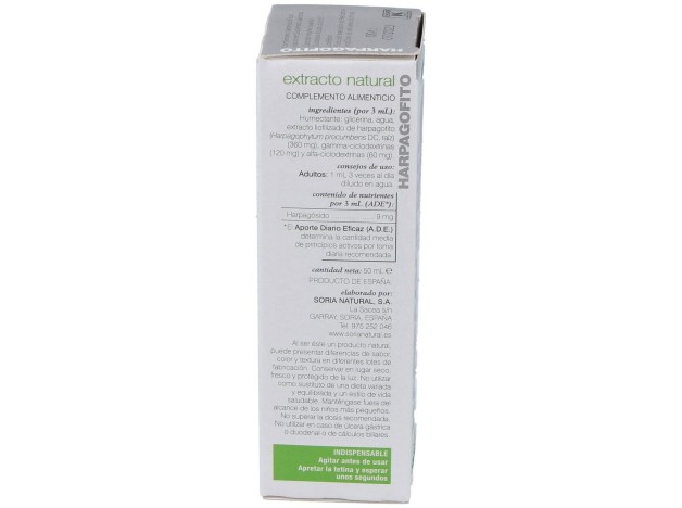 Extracto Harpagofito Xxi 50 Ml Soria N