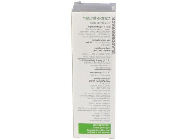 Soria Natural Ext. Fucus Xxl 50Ml