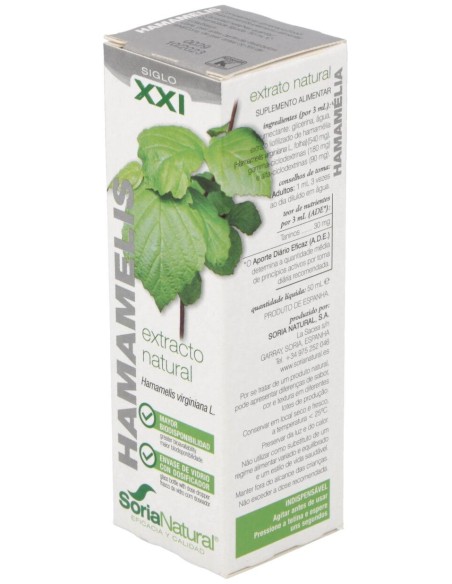Soria Natural Hamamelis Extracto 50Ml
