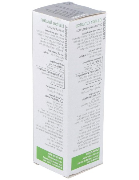 Soria Natural Gayuba Extracto 50Ml