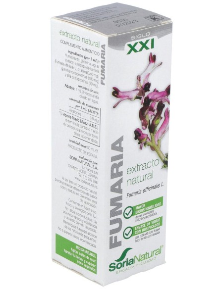 Soria Natural Fumaria Extracto 50Ml
