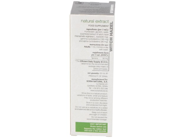 Soria Natural Hamamelis Extracto 50Ml