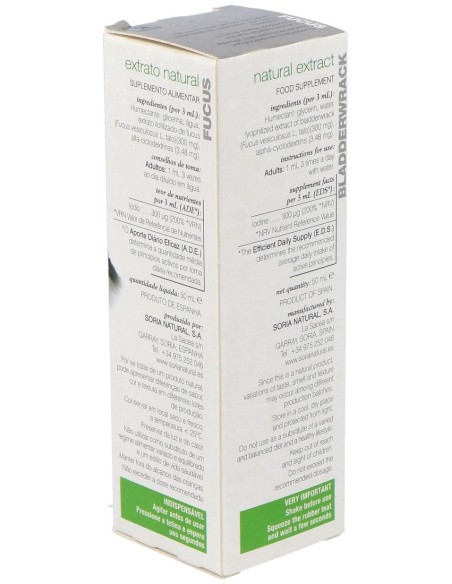 Soria Natural Ext. Fucus Xxl 50Ml