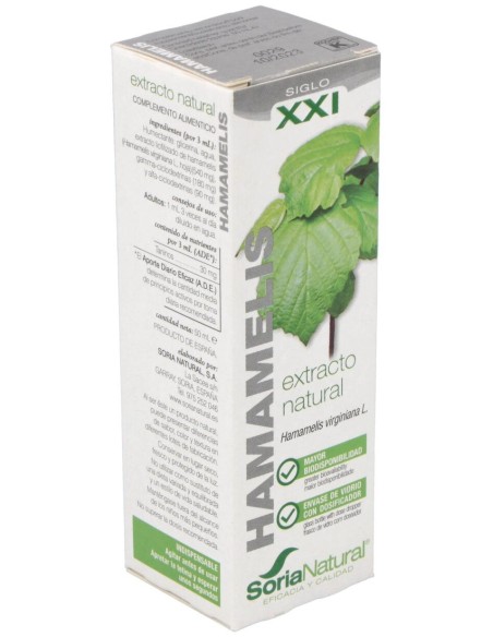 Soria Natural Hamamelis Extracto 50Ml