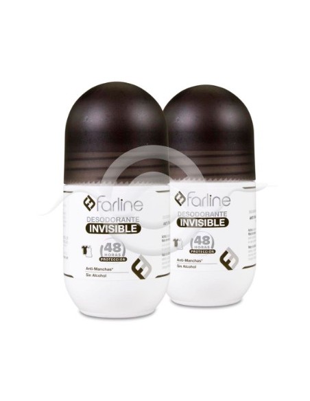 Farline Desodorante Invisible 50 Ml Duplo