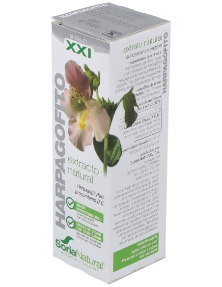 Extracto Harpagofito Xxi 50 Ml Soria N