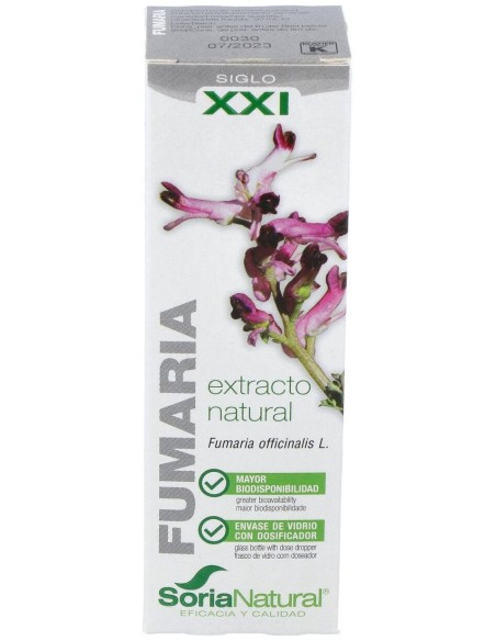 Soria Natural Fumaria Extracto 50Ml