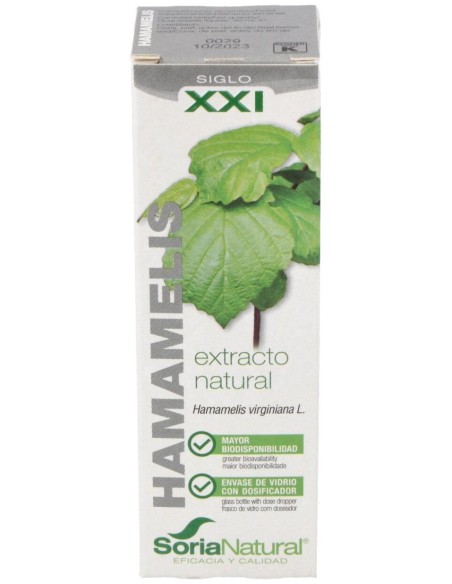 Soria Natural Hamamelis Extracto 50Ml