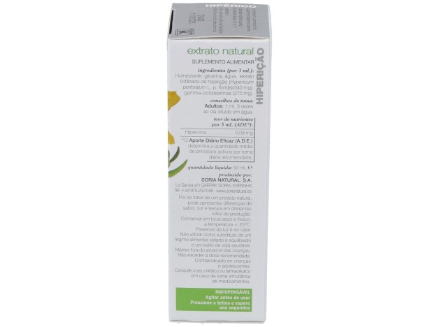 Soria Natural Hipérico Extracto 50Ml