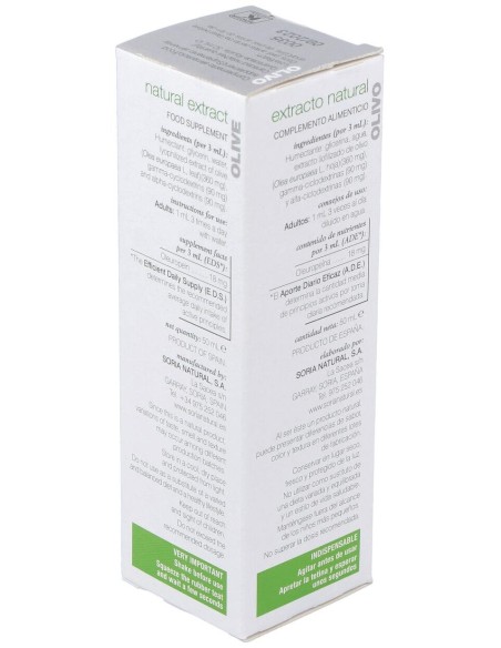 Soria Natural Olivo Extracto 50Ml