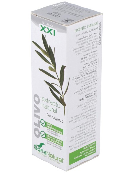 Soria Natural Olivo Extracto 50Ml
