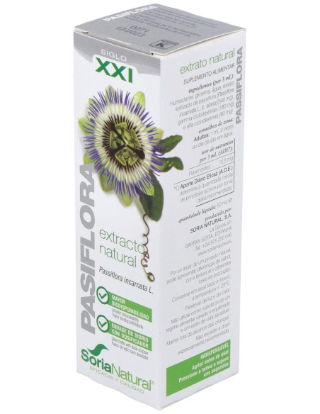 Soria Natural Pasiflora Extracto 50Ml