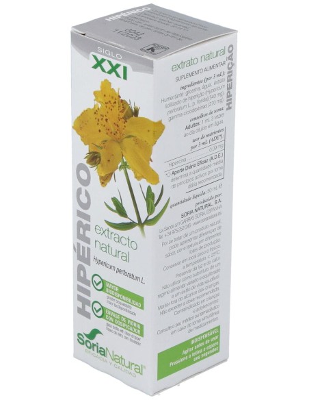 Soria Natural Hipérico Extracto 50Ml