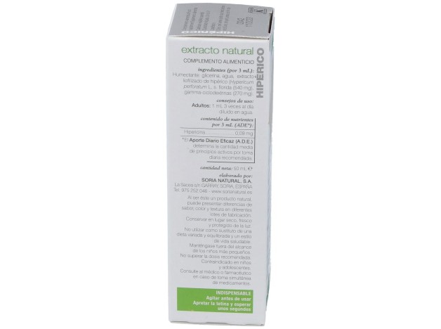 Soria Natural Hipérico Extracto 50Ml