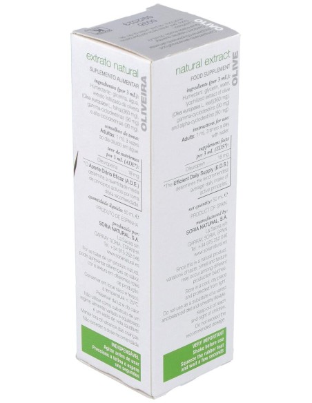 Soria Natural Olivo Extracto 50Ml