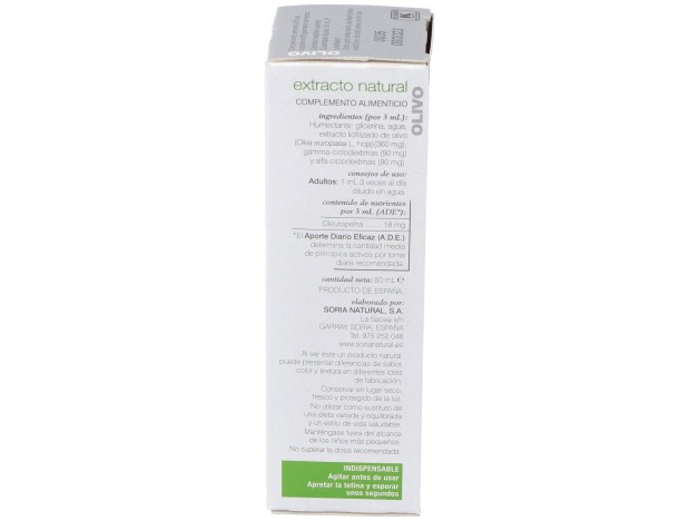 Soria Natural Olivo Extracto 50Ml