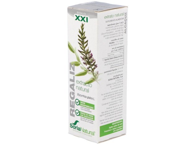Extracto Regaliz Xxi 50 Ml Soria Natural