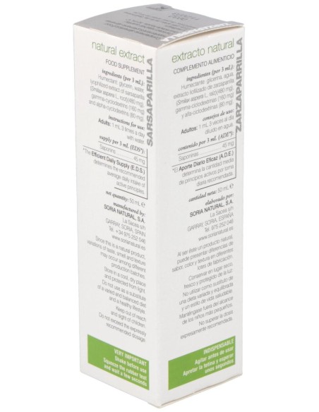 Ext. Zarzaparrilla Xxi 50Ml. S/Al