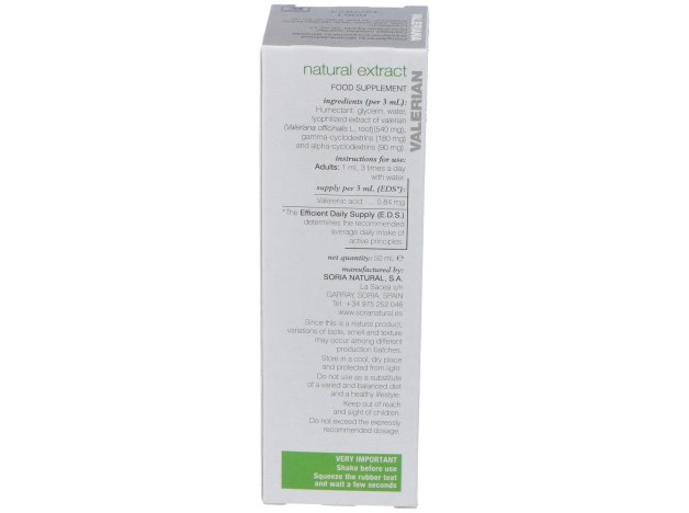 Soria Complemento Extracto Valeriana Xxi 50Ml