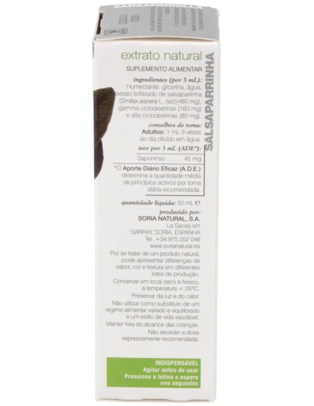 Ext. Zarzaparrilla Xxi 50Ml. S/Al