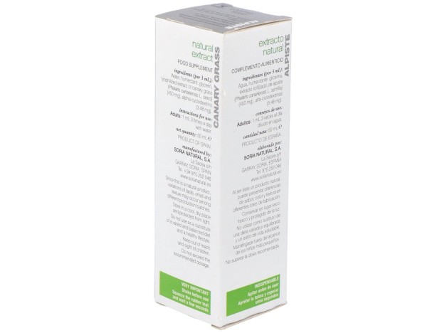 Soria Natural Extracto De Alpiste 50Ml