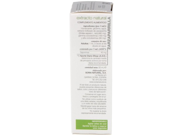 Ext. Zarzaparrilla Xxi 50Ml. S/Al
